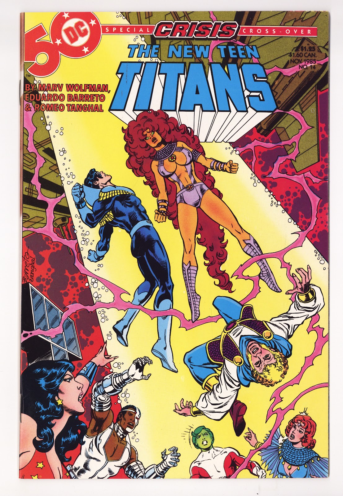 The New Teen Titans Vol 2 14 High Grade (1985) 