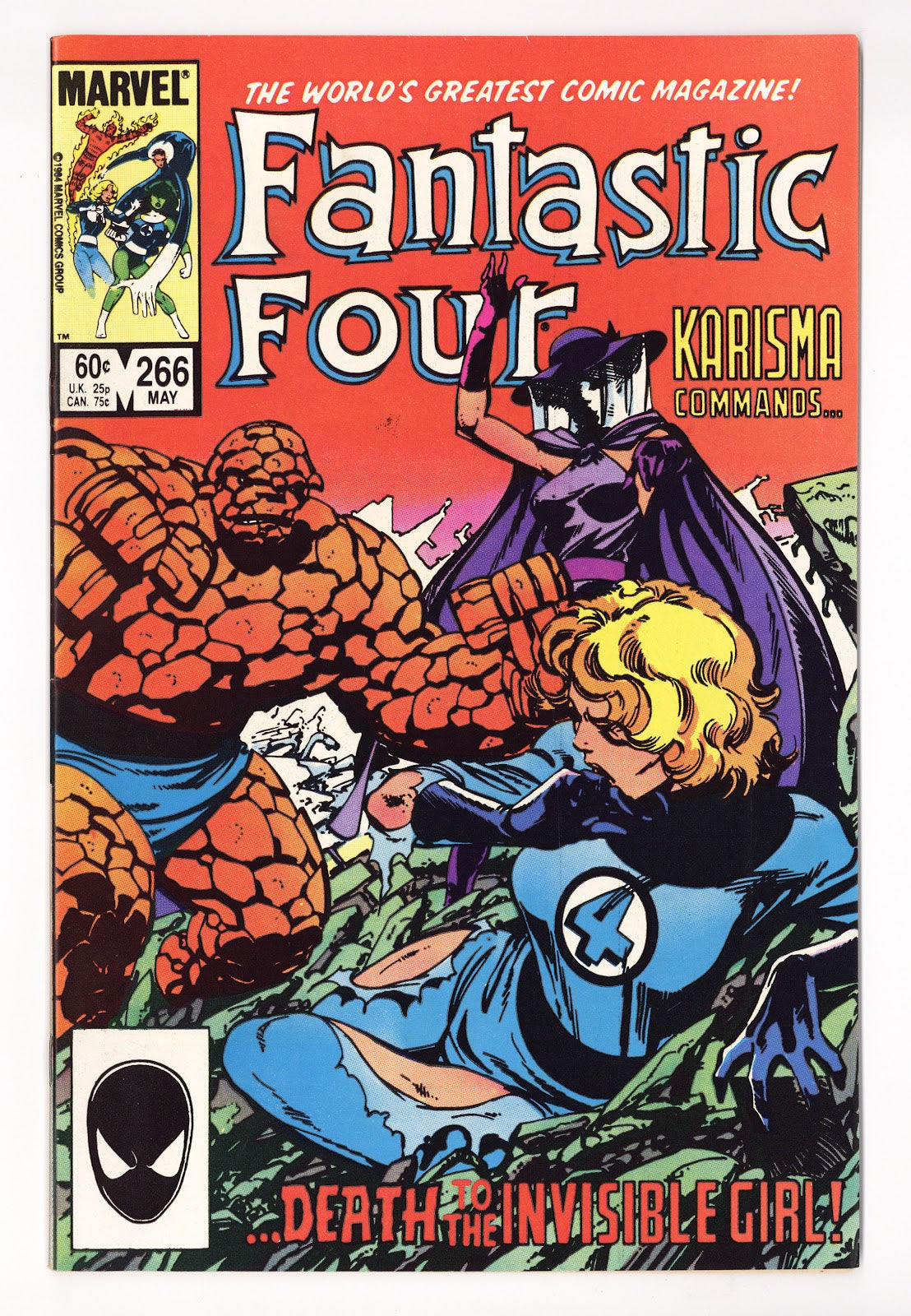 Fantastic Four 266 High Grade (1984) Direct 