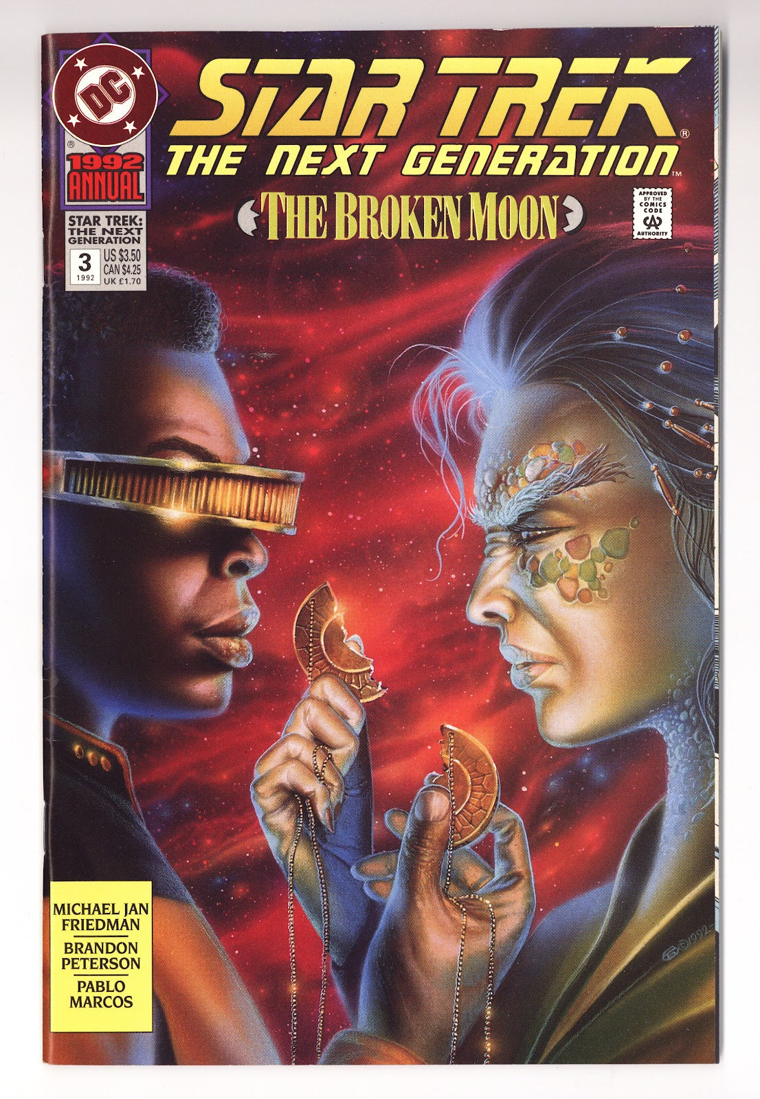 Star Trek: The Next Generation Annual Vol 2 3  Mid Grade   (1992)