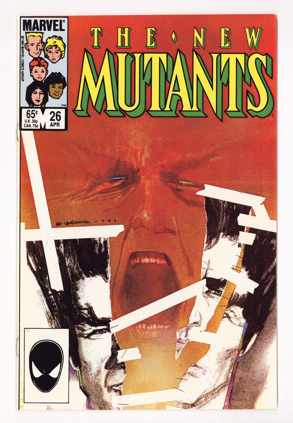 The New Mutants Vol 1 26 VF+ (8.5) (1985)