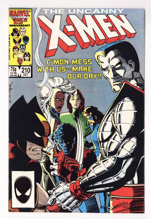 The Uncanny X-Men Vol 1 210  VF (8.0)   (1986)