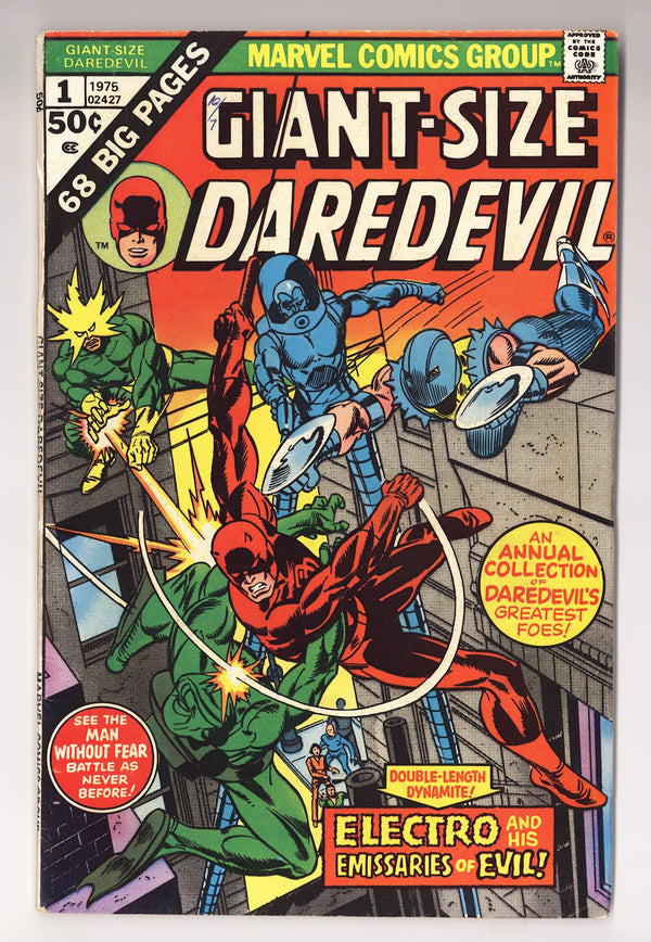 Giant-Size Daredevil Vol 1 1  FN+ (6.5)   (1975)