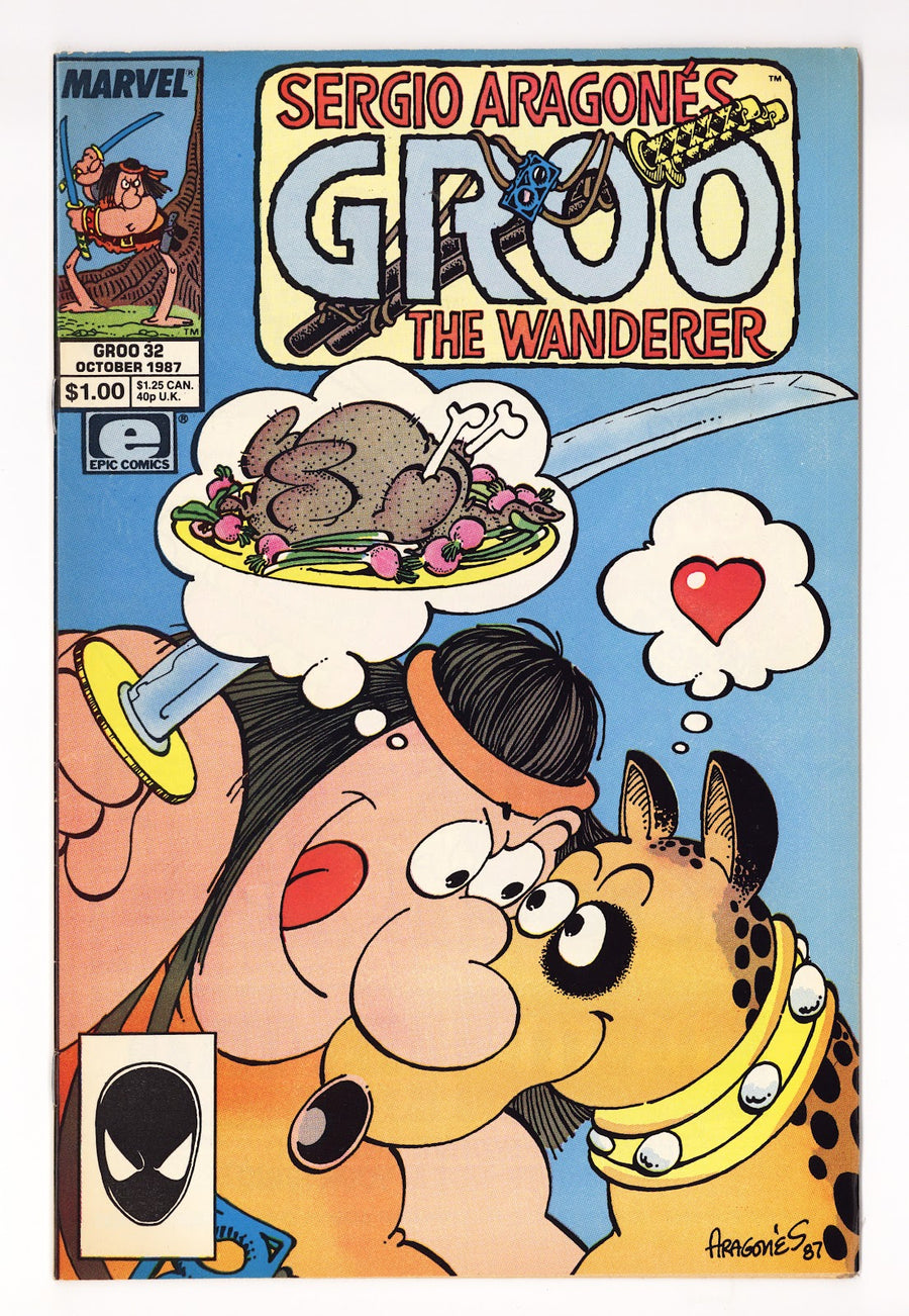Sergio Aragones Groo the Wanderer Vol 2 32  Mid Grade   (1987)