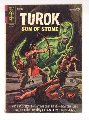 Turok, Son of Stone 41 Very Low Grade Stain Back Cover (1964)
