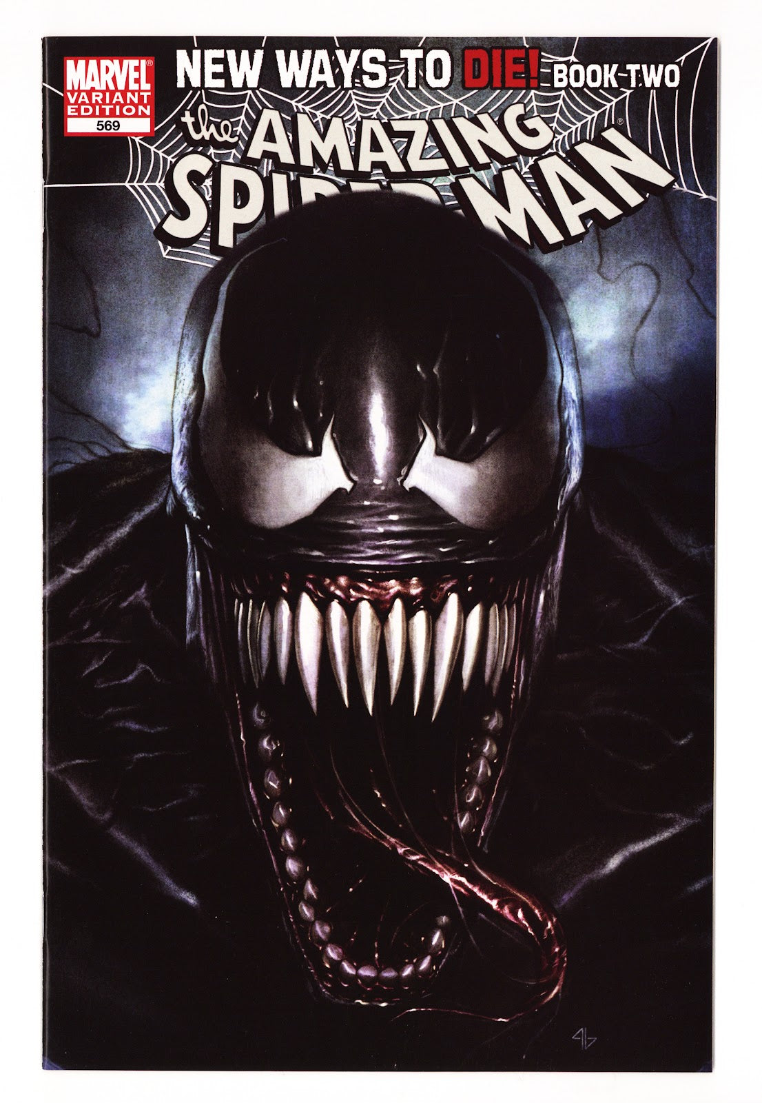 The Amazing Spider-Man Vol 2 569  NM- (9.2)   (2008) Granov   Variant  