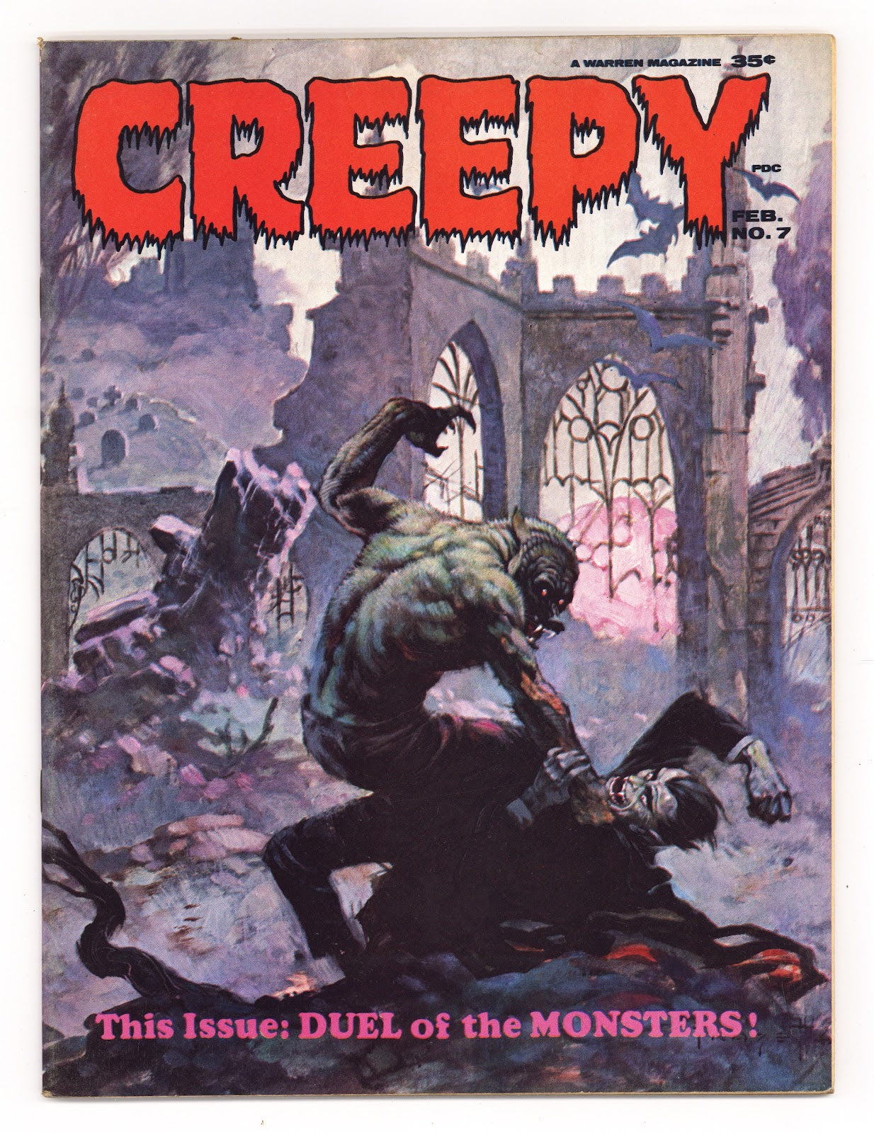 Creepy 7 VG- (3.5) (1966) 