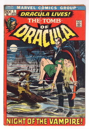 Tomb of Dracula Vol 1 1 GD (2.0) (1972)