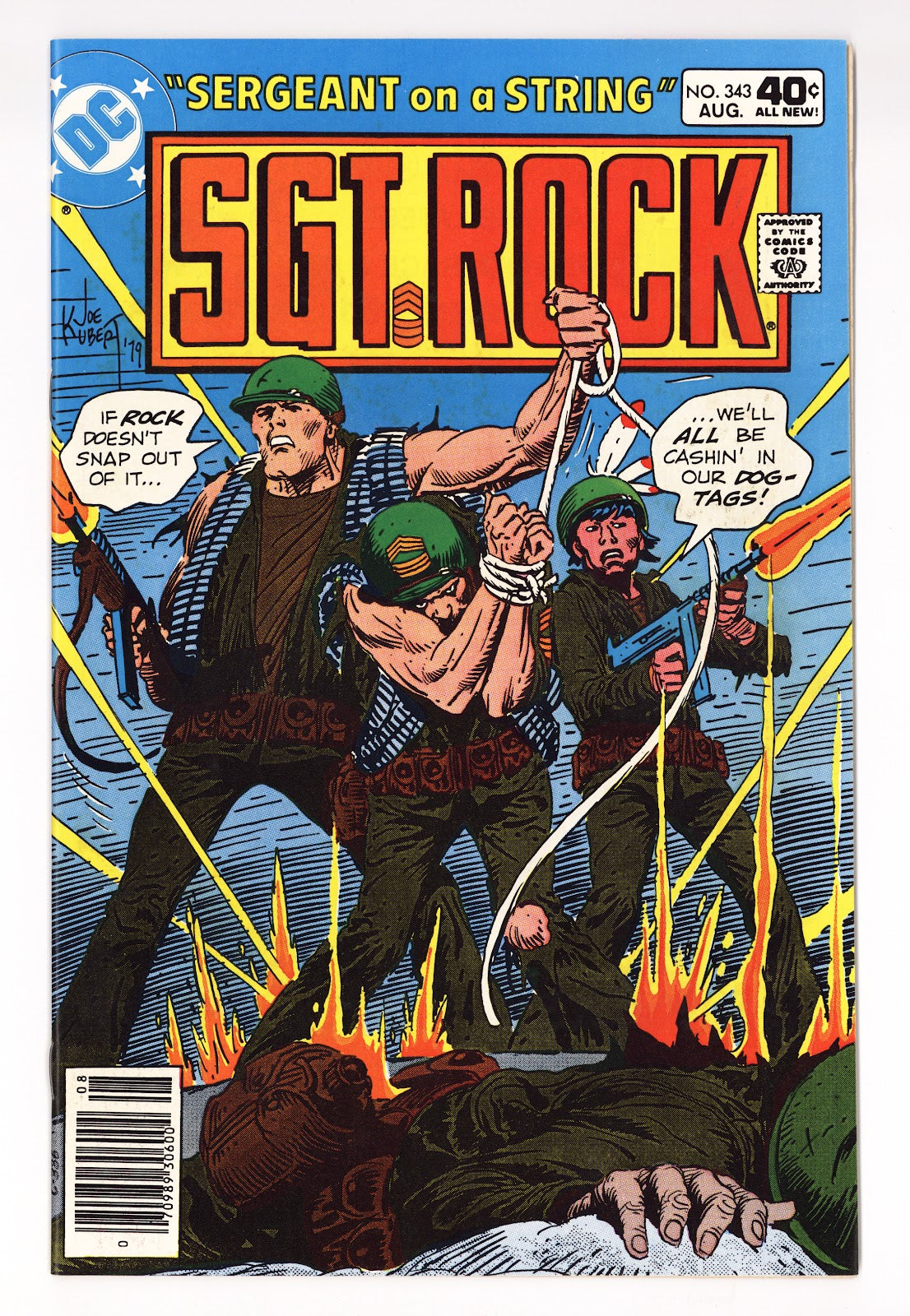 Sgt. Rock Vol 1 343 NM- (9.2) (1980) 