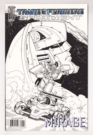 The Transformers Spotlight: Mirage   [nn]  Mid Grade   (2008) Guidi Sketch  Incentive Variant