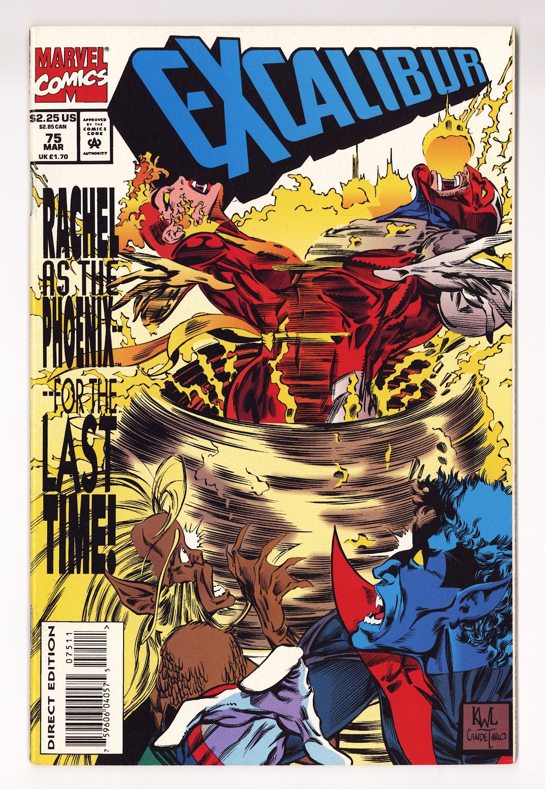 Excalibur Vol 1 75  High Grade   (1994)     