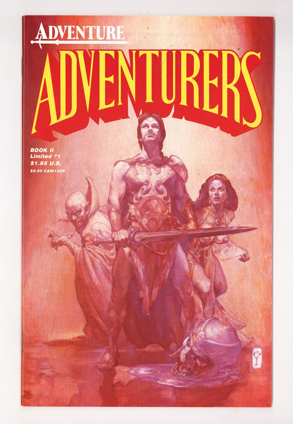Adventurers Book II   1 [Limited]  High Grade   (1987)