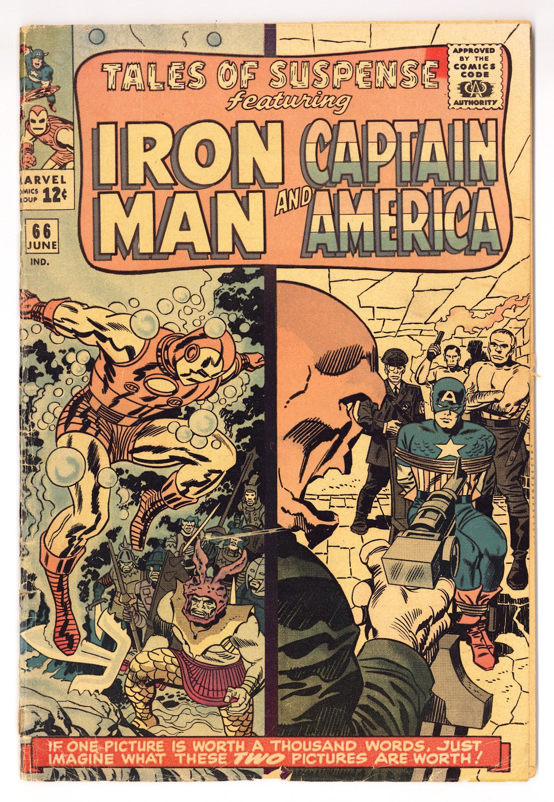 Tales of Suspense Vol 1 66  GD+ (2.5)   (1965)