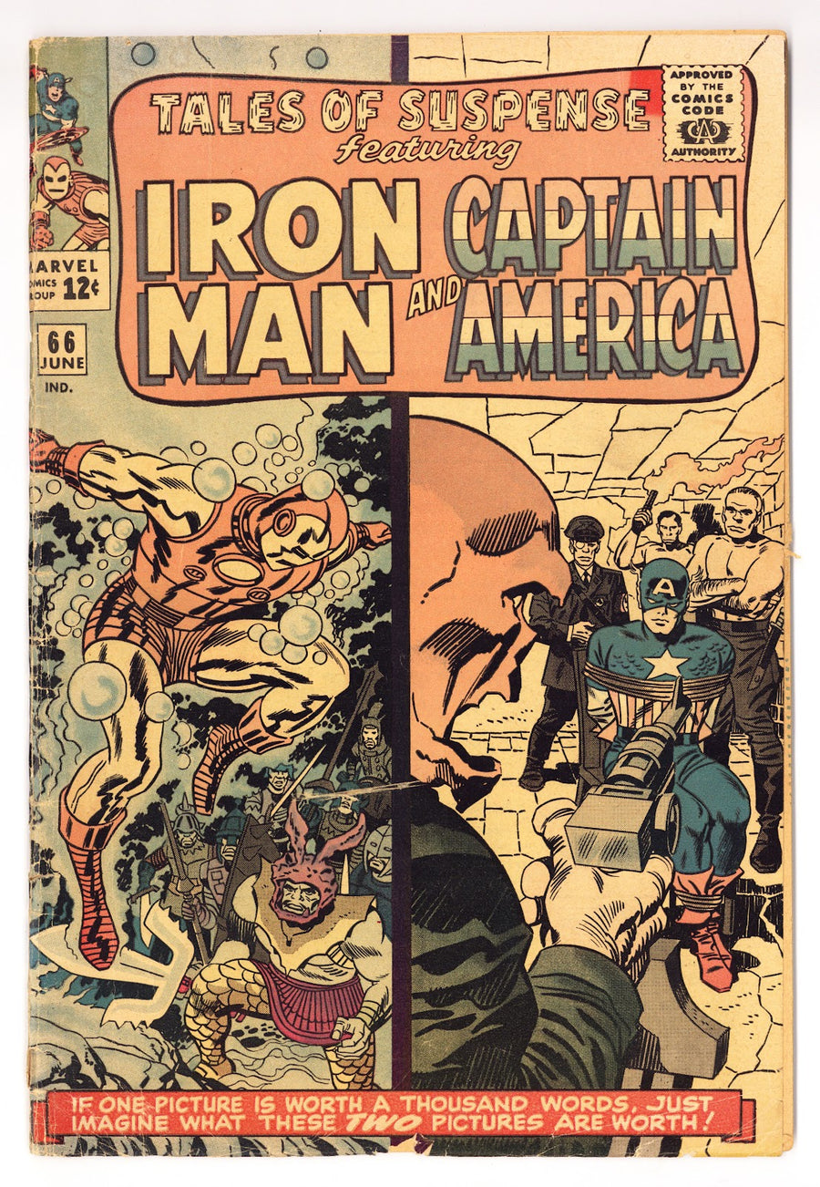 Tales of Suspense Vol 1 66  GD+ (2.5)   (1965)