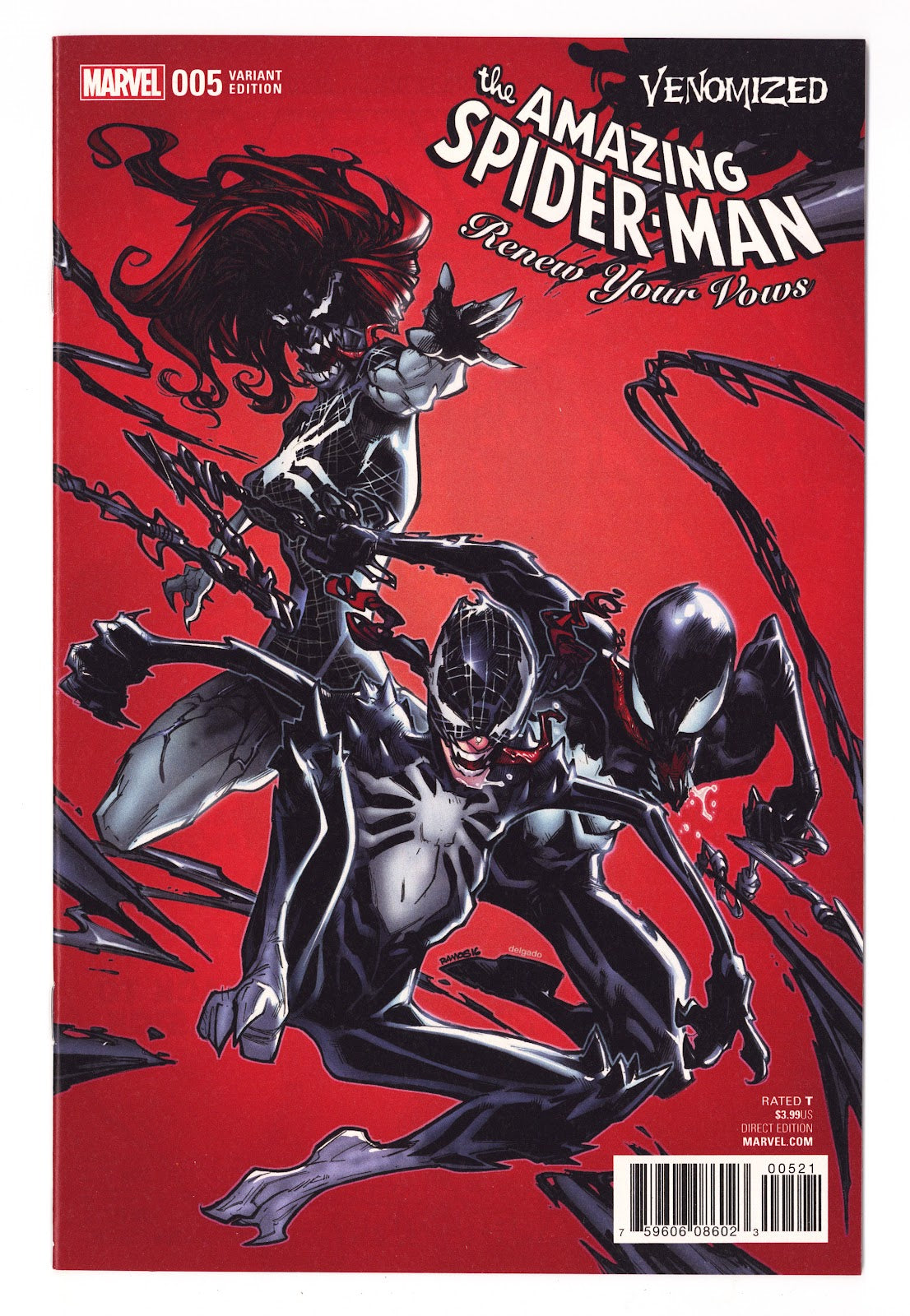 Amazing Spider-Man: Renew Your Vows 5 High Grade (2017) Ramos Variant 