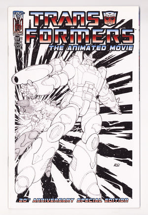 The Transformers: The Animated Movie   2  Mid Grade   (2006) Figueroa Sketch  Incentive Variant