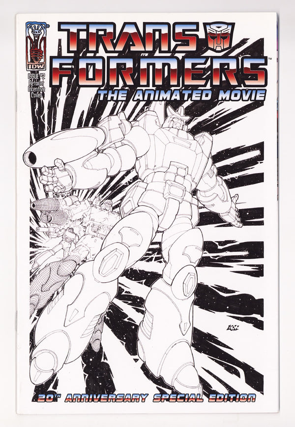 The Transformers: The Animated Movie   2  Mid Grade   (2006) Figueroa Sketch  Incentive Variant