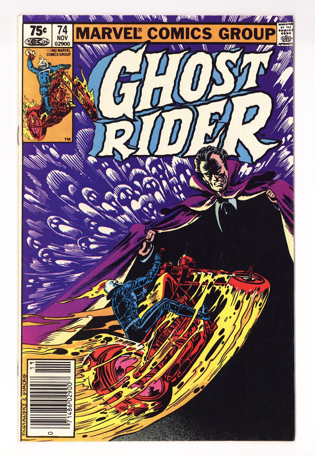 Ghost Rider Vol 1 74  Low Grade   (1982)   Canadian Price Variant  