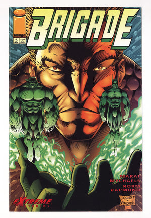 Brigade Vol 2 5  High Grade   (1993)