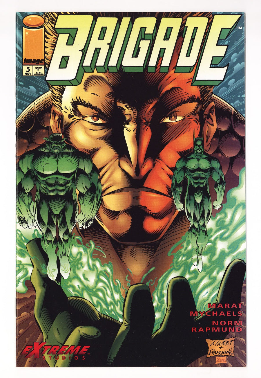 Brigade Vol 2 5  High Grade   (1993)