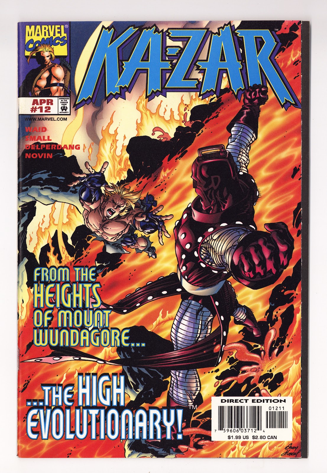 Ka-Zar Vol 4 12 High Grade (1998) 