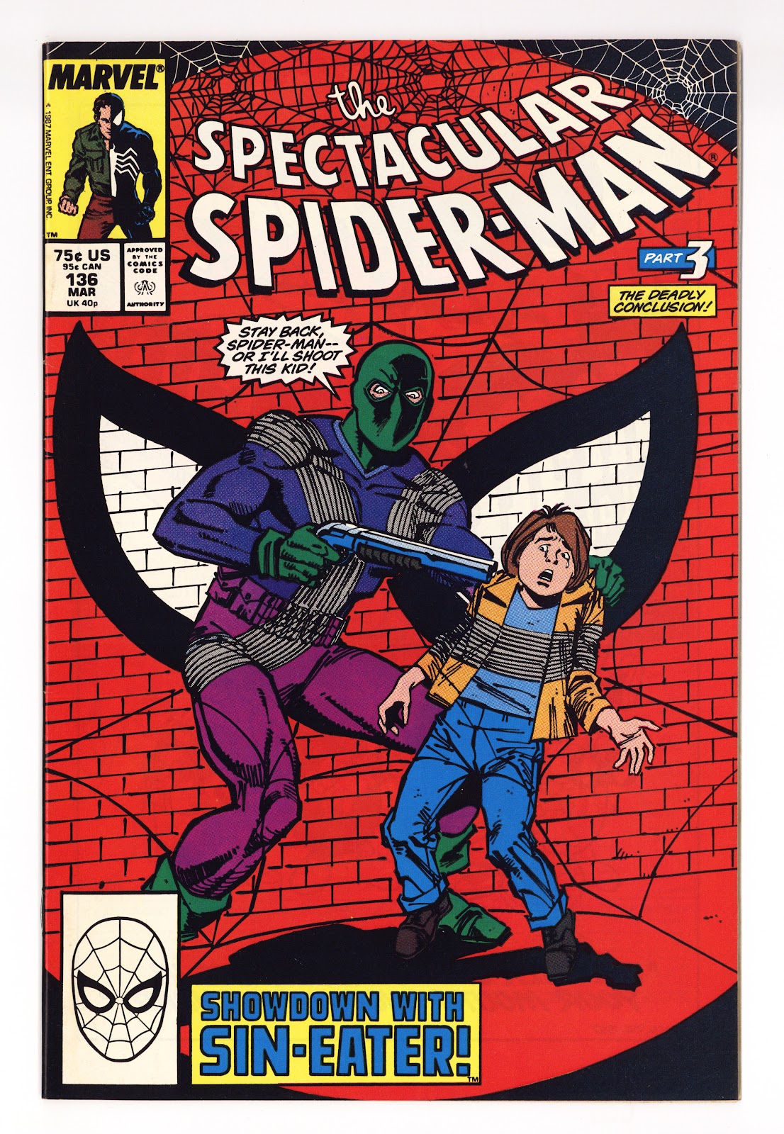 The Spectacular Spider-Man Vol 1 136 High Grade (1988) 