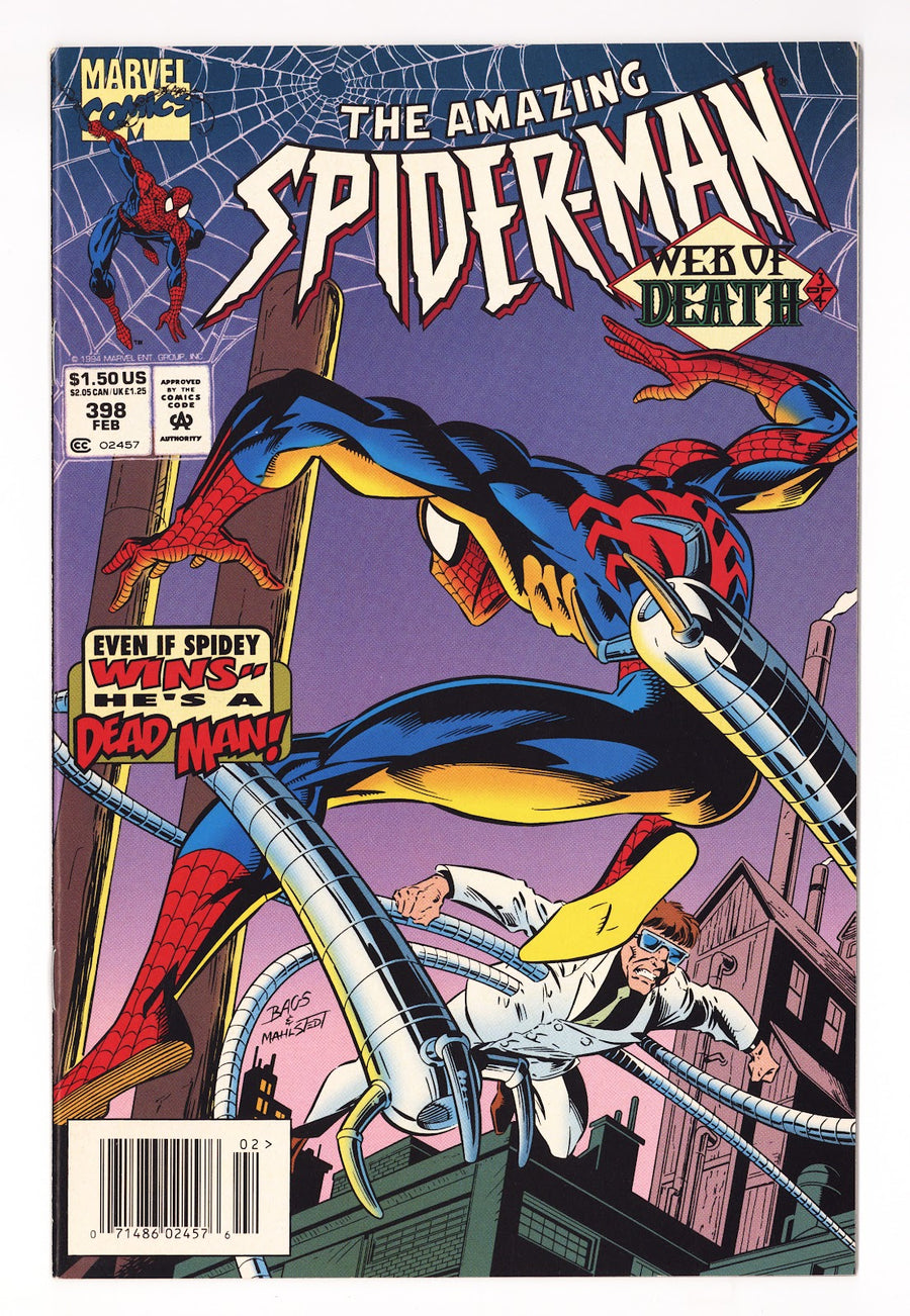 The Amazing Spider-Man Vol 1 398 Mid Grade (1995) Newsstand 