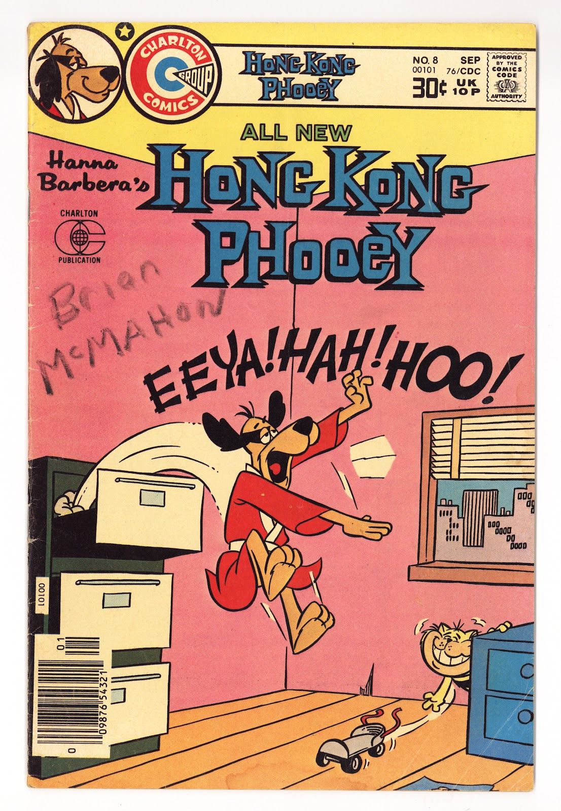 Hong Kong Phooey   8  VG/FN (5.0)   (1976)     