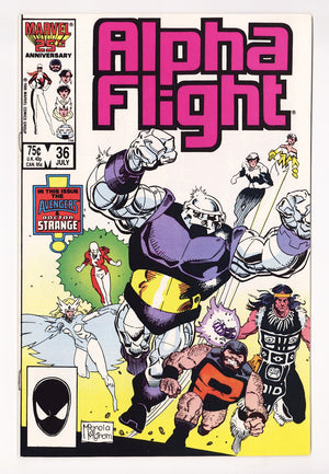 Alpha Flight Vol 1 36 High Grade (1986)