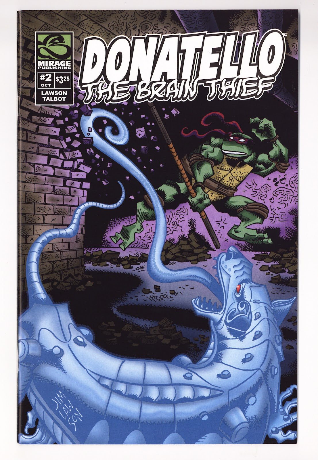 Donatello: The Brain Thief   2  NM- (9.2)   (2009)     