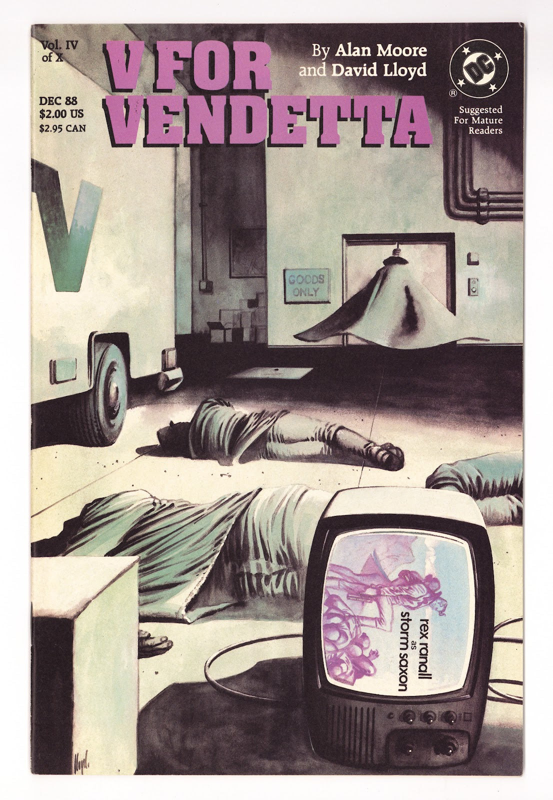 V for Vendetta   4  Mid Grade   (1988)     