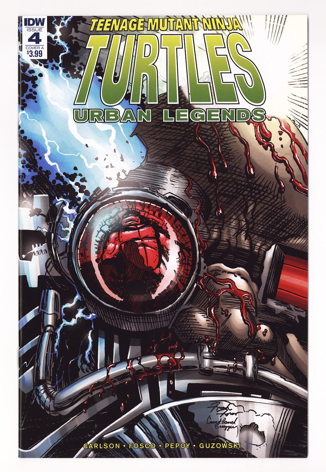 Teenage Mutant Ninja Turtles: Urban Legends 4 High Grade (2018) 