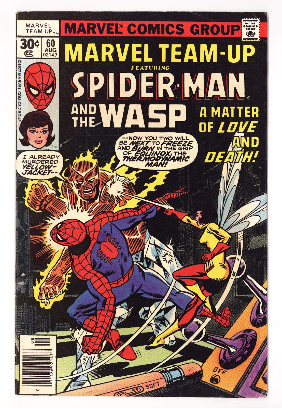 Marvel Team-Up Vol 1 60  Low Grade   (1977)   30¢  
