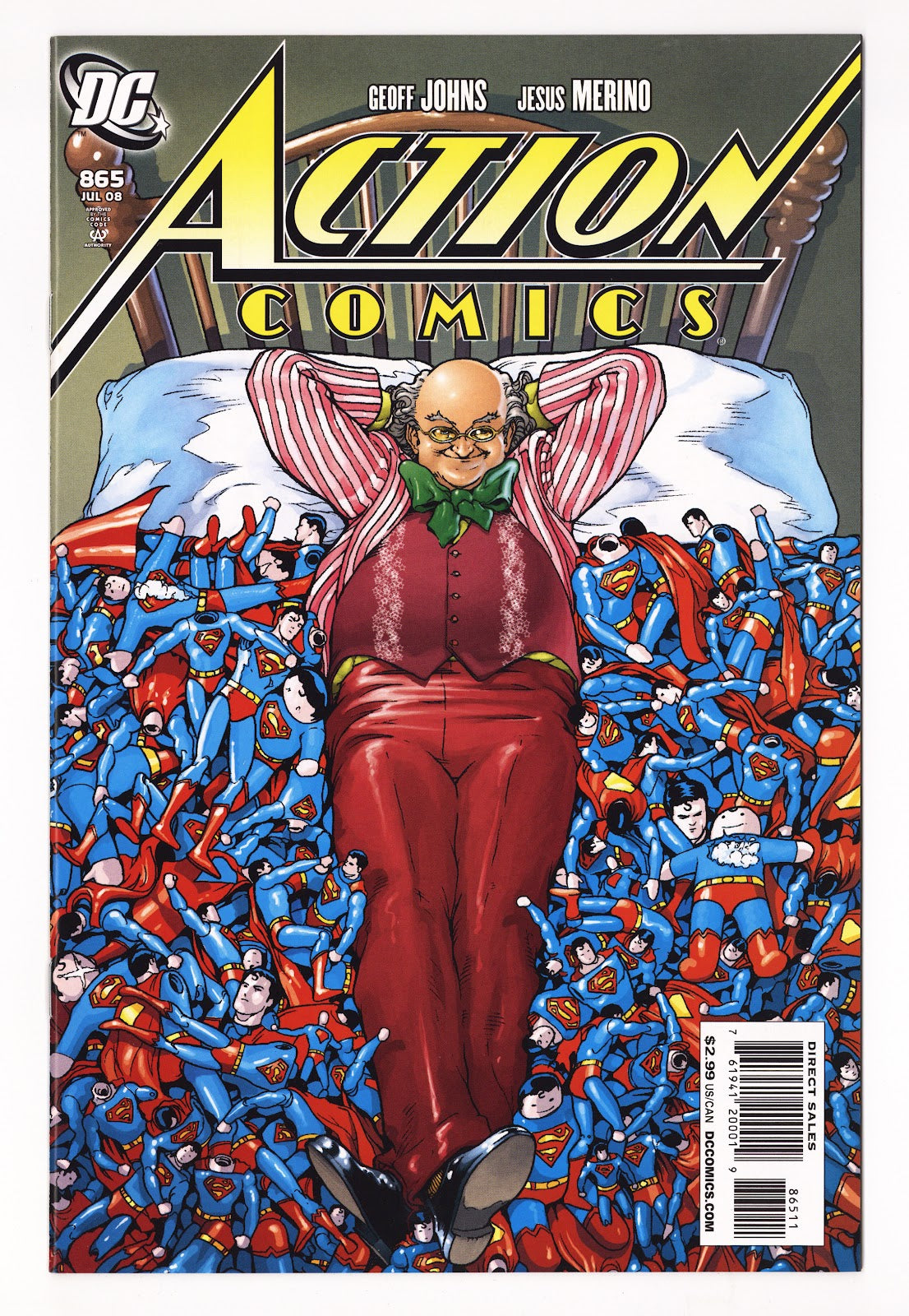 Action Comics Vol 1 865 High Grade (2008) 