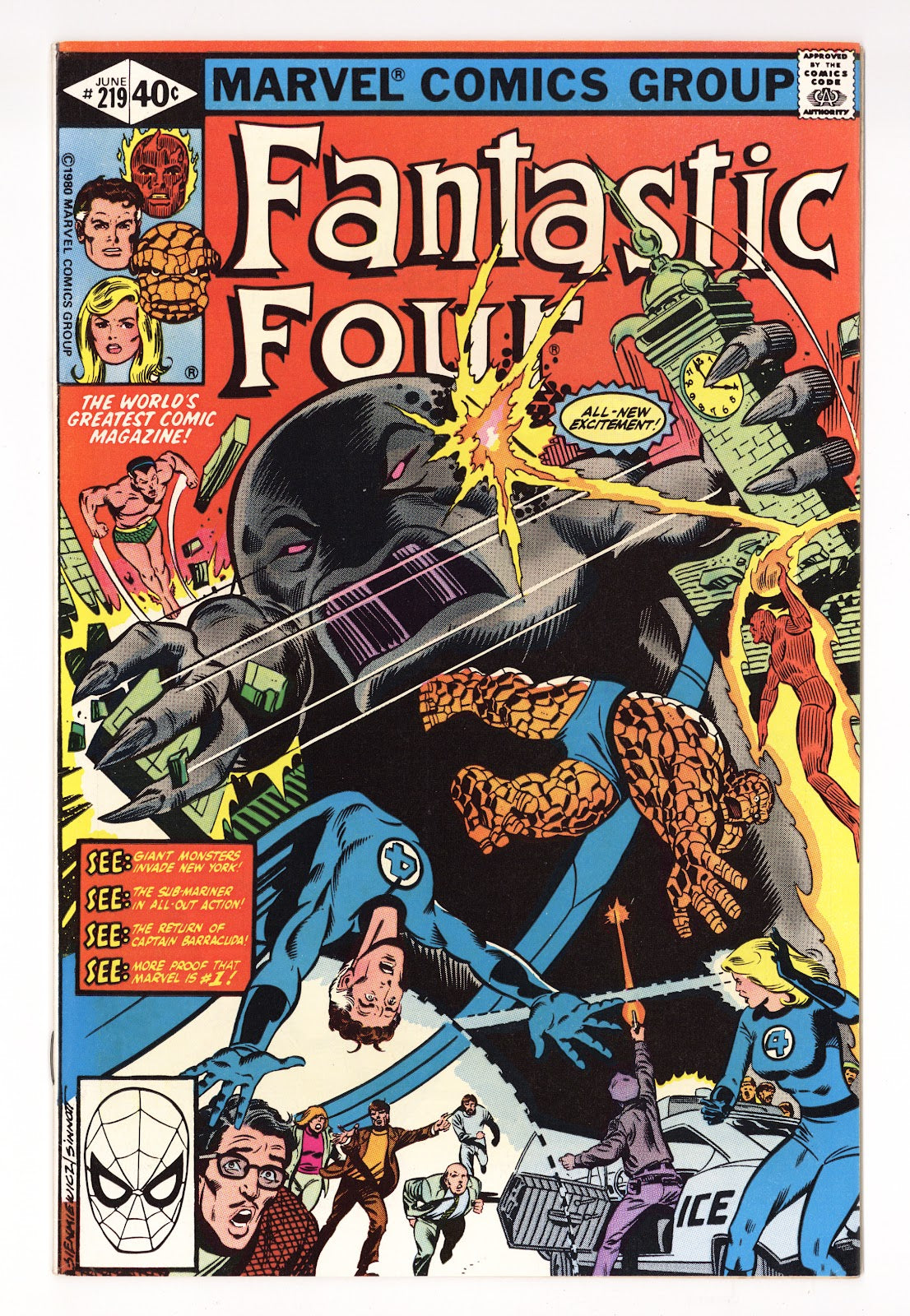 Fantastic Four Vol 1 219 Mid Grade (1980) 