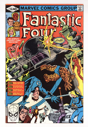 Fantastic Four Vol 1 219 Mid Grade (1980)