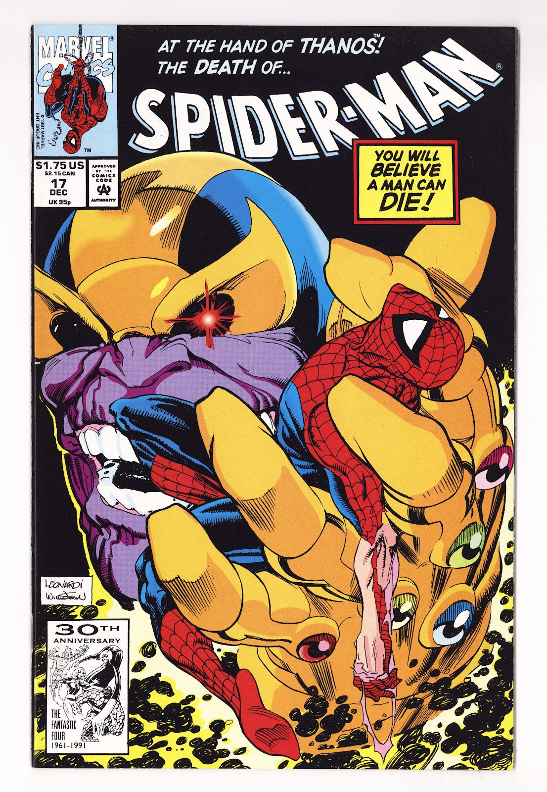 Spider-Man Vol 1 17 High Grade (1991) 