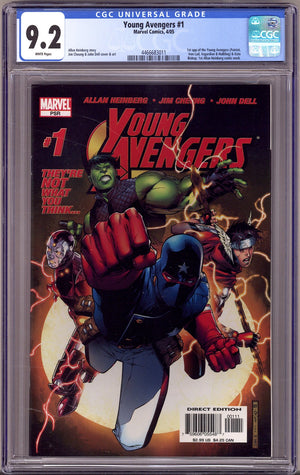 Young Avengers Vol 1 1 CGC 9.2 (NM-) (2005)