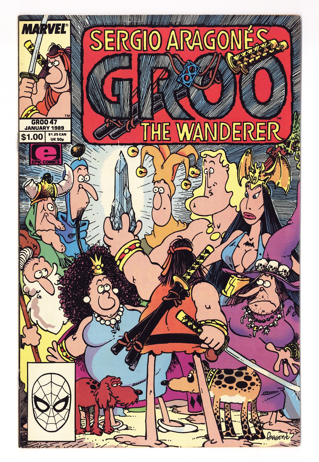 Sergio Aragones Groo the Wanderer Vol 2 47  Mid Grade   (1989)