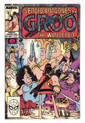 Sergio Aragones Groo the Wanderer Vol 2 47  Mid Grade   (1989)