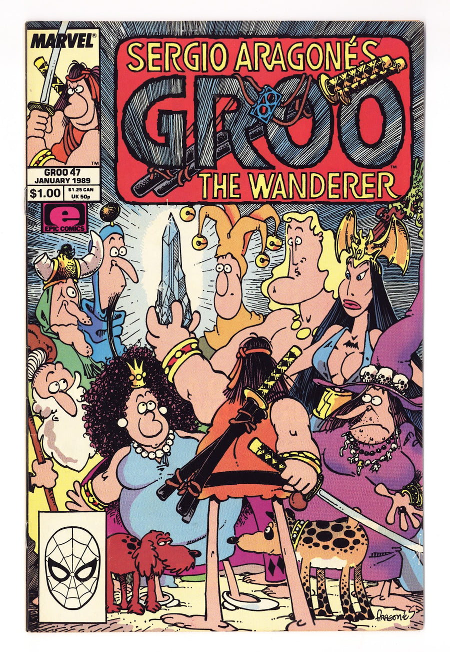 Sergio Aragones Groo the Wanderer Vol 2 47  Mid Grade   (1989)