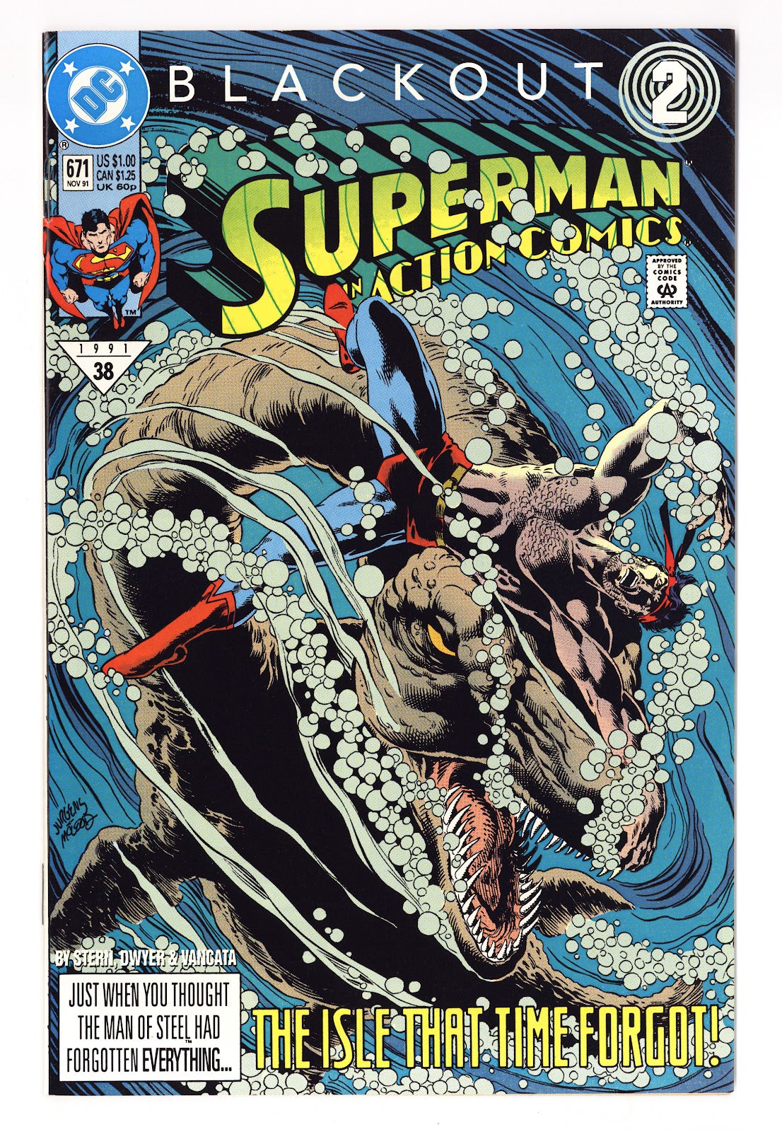 Action Comics Vol 1 671 High Grade (1991) 