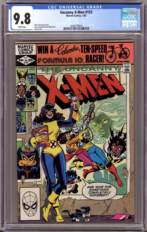 The Uncanny X-Men Vol 1 153 CGC 9.8 (NM/M)   (1982)