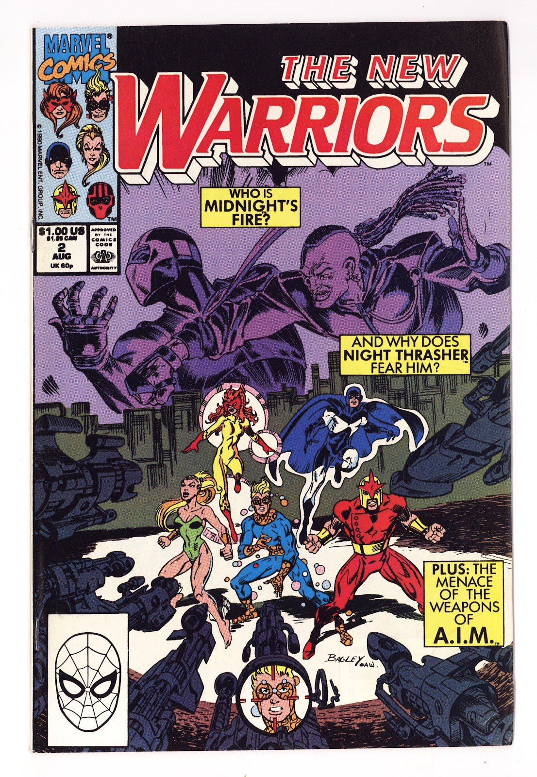 The New Warriors Vol 1 2 High Grade (1990) 