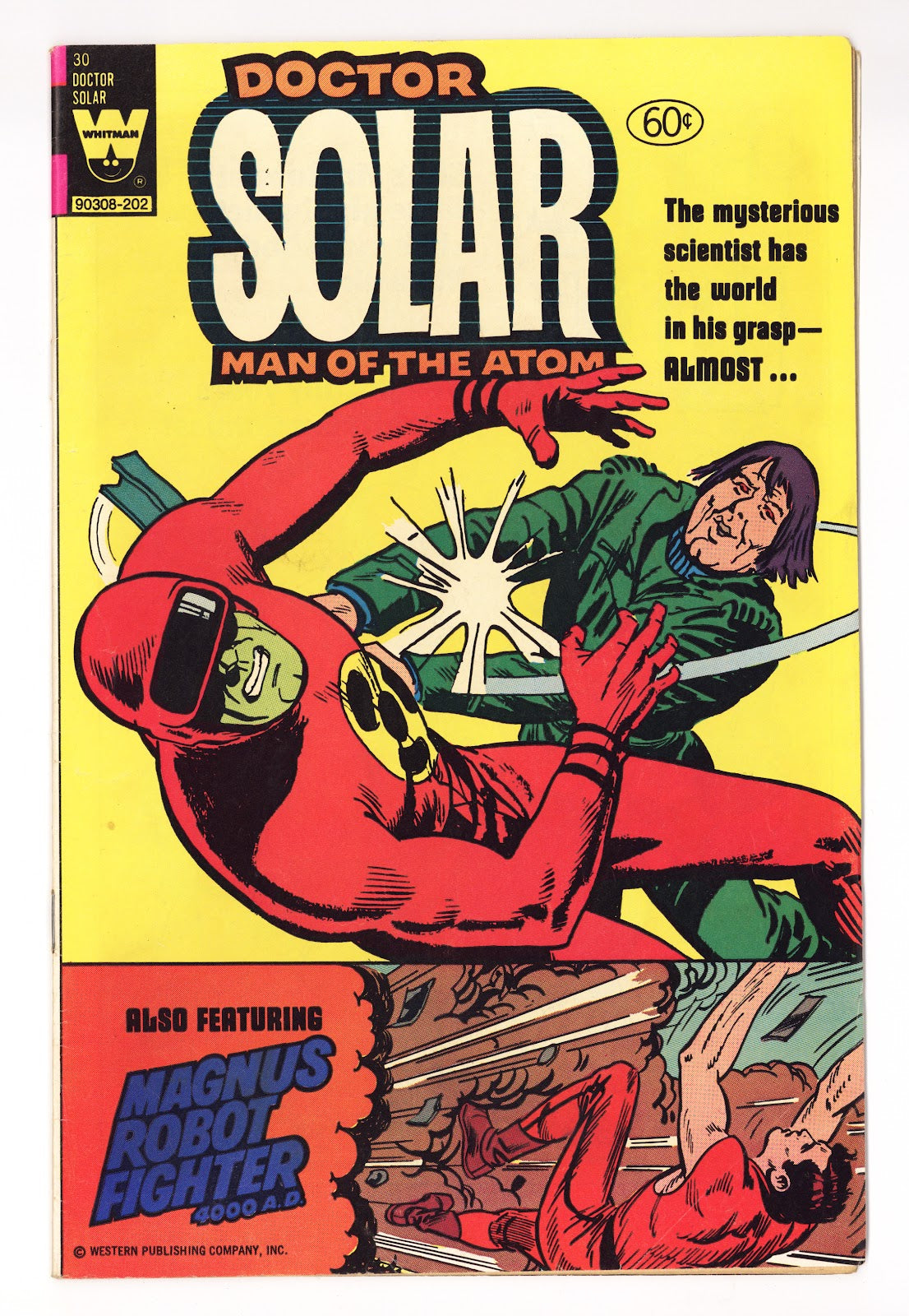 Doctor Solar, Man of the Atom   30  Low Grade   (1982) Whitman   Variant  