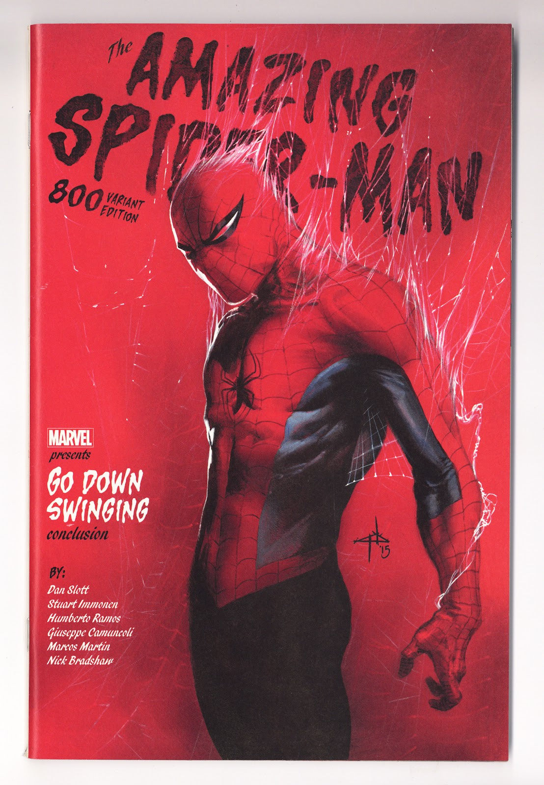 Amazing Spider-Man Vol 4 800 VF (8.0) (2018) Dell'Otto Incentive Variant 