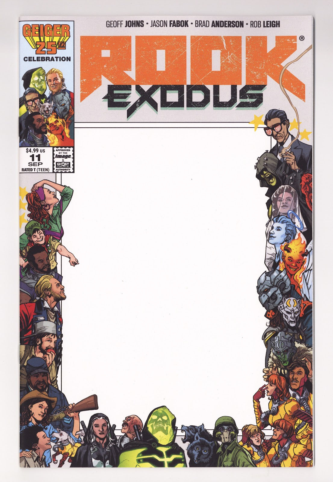 Rook Exodus 11 Sketch Blank Variant (2026)