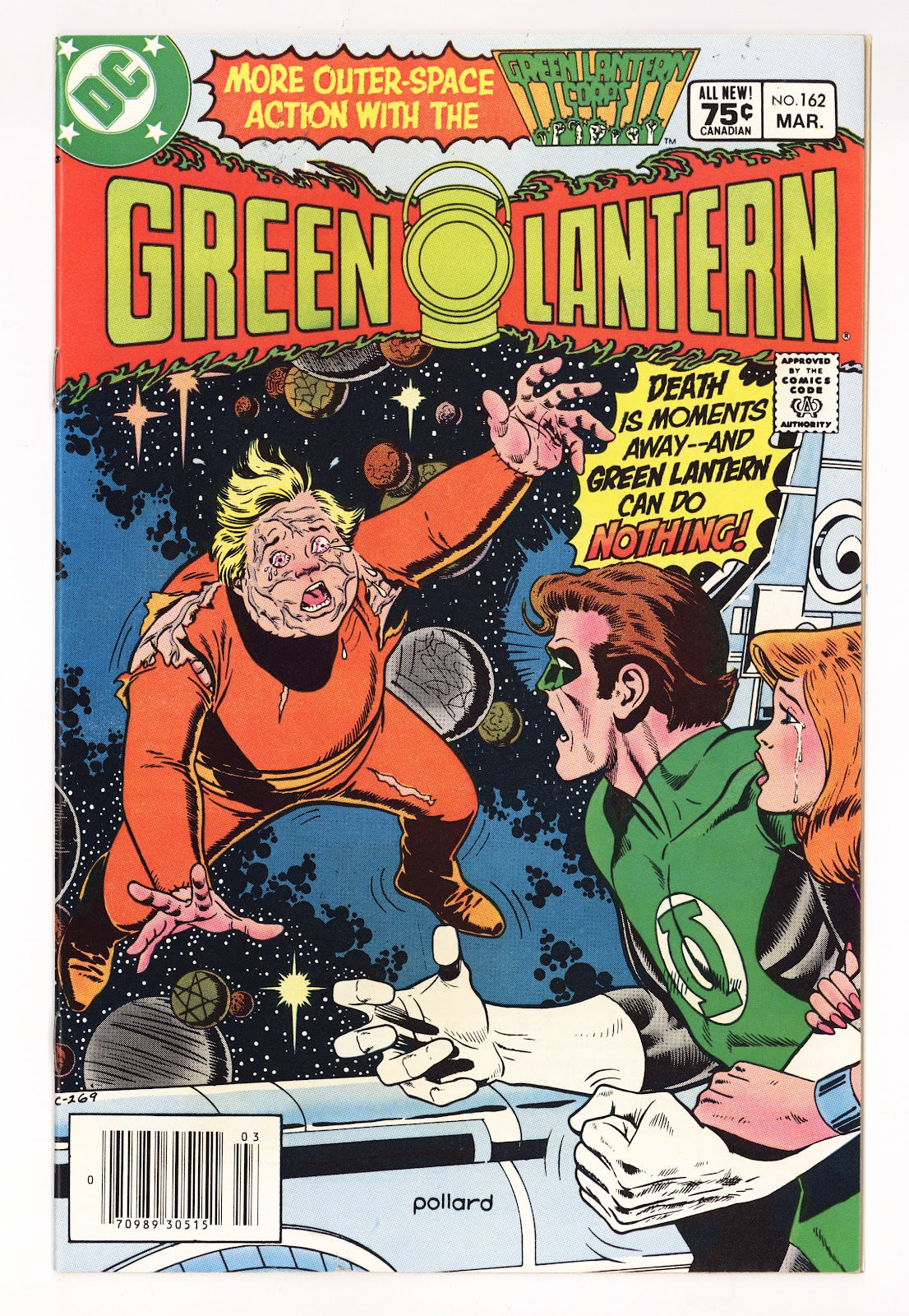 Green Lantern Vol 2 162  Mid Grade   (1983)   Canadian Price Variant  