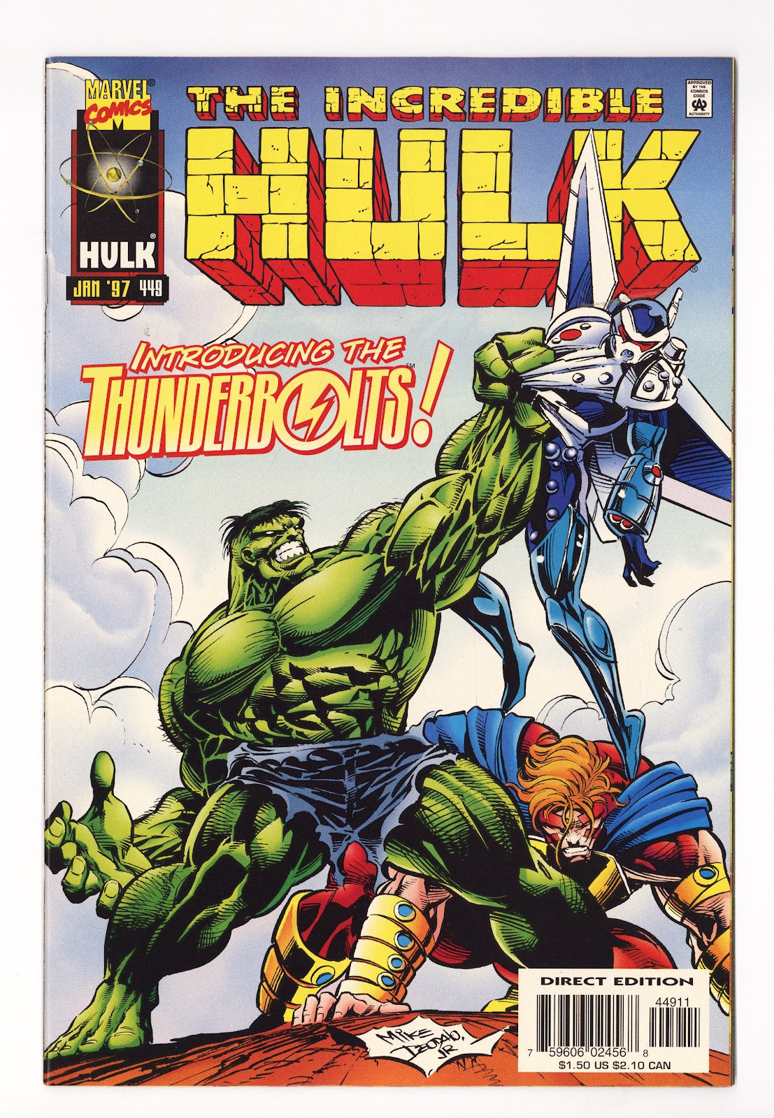 The Incredible Hulk Vol 1 449 VF/NM (9.0) (1997) 