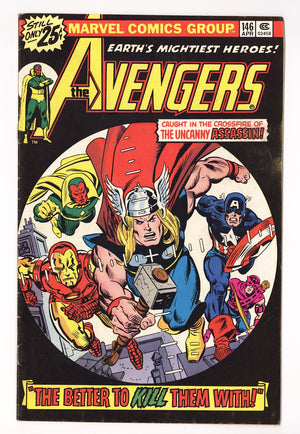 The Avengers Vol 1 146  Low Grade   (1976)   25¢