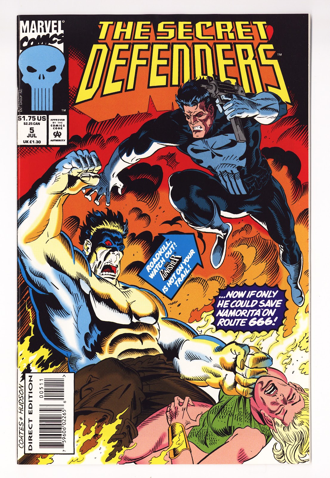 The Secret Defenders Vol 1 5 High Grade (1993) 